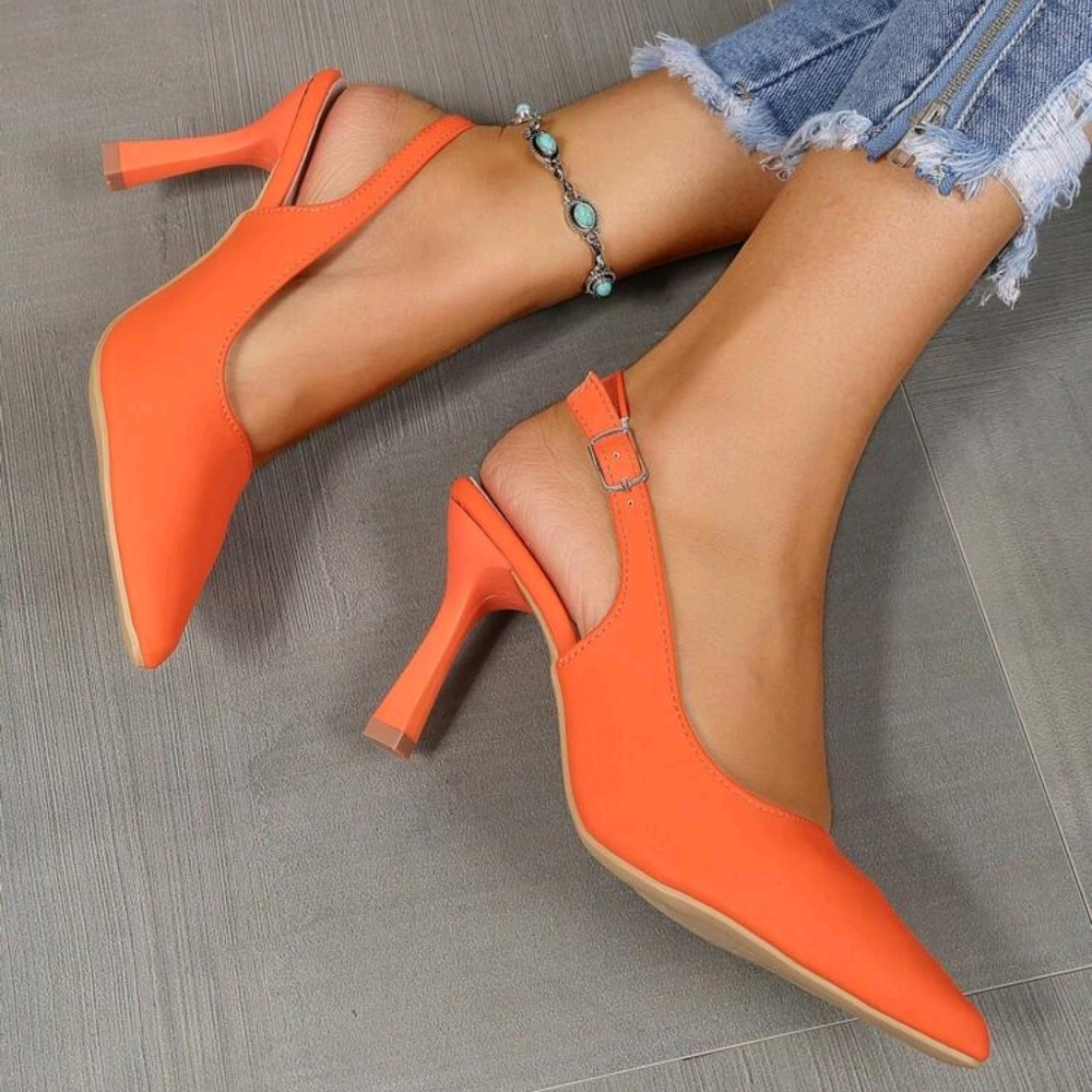 Summer Autumn Women's Shoes Women's High Heel Sandals Stiletto High Heels Pointe - Picture 4 of 5